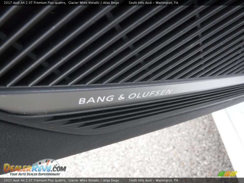 2017 Audi A4 2.0T Premium Plus quattro Glacier White Metallic / Atlas Beige Photo #19