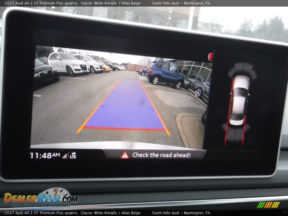 2017 Audi A4 2.0T Premium Plus quattro Glacier White Metallic / Atlas Beige Photo #25