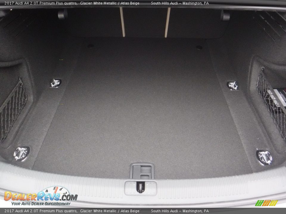 2017 Audi A4 2.0T Premium Plus quattro Glacier White Metallic / Atlas Beige Photo #36