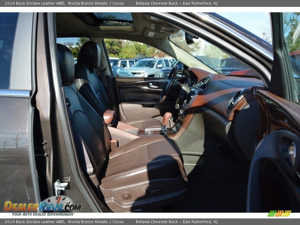 2014 Buick Enclave Leather AWD Mocha Bronze Metallic / Cocoa Photo #13