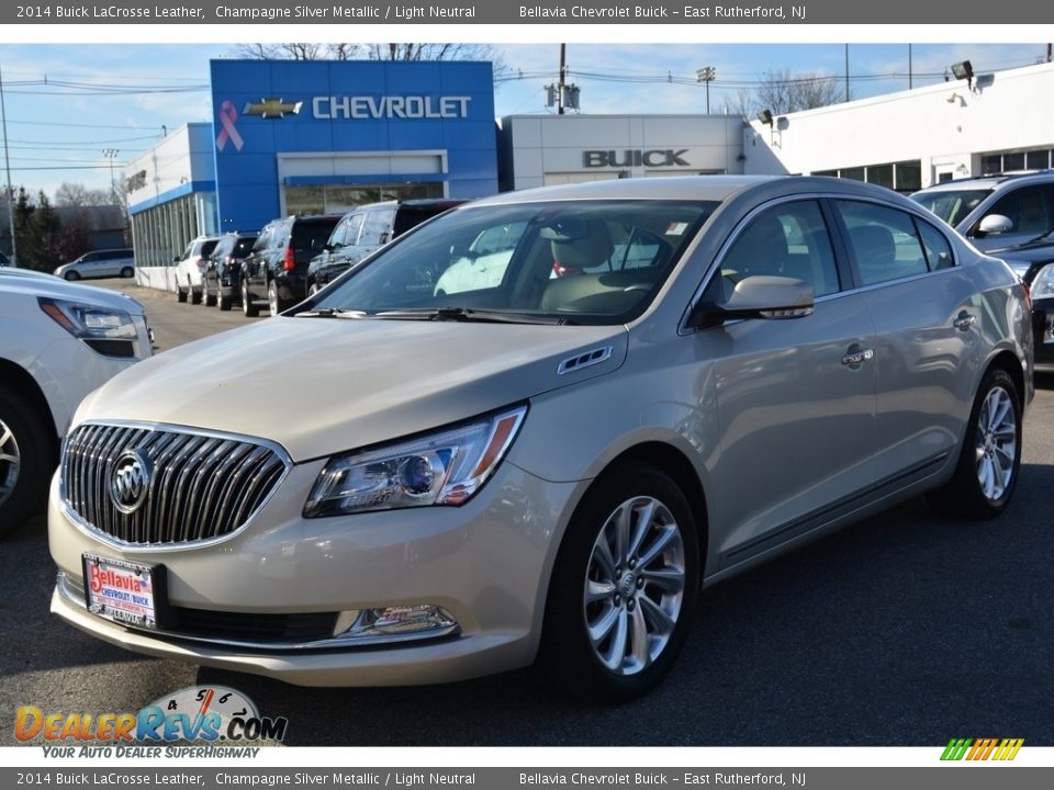2014 Buick LaCrosse Leather Champagne Silver Metallic / Light Neutral Photo #1