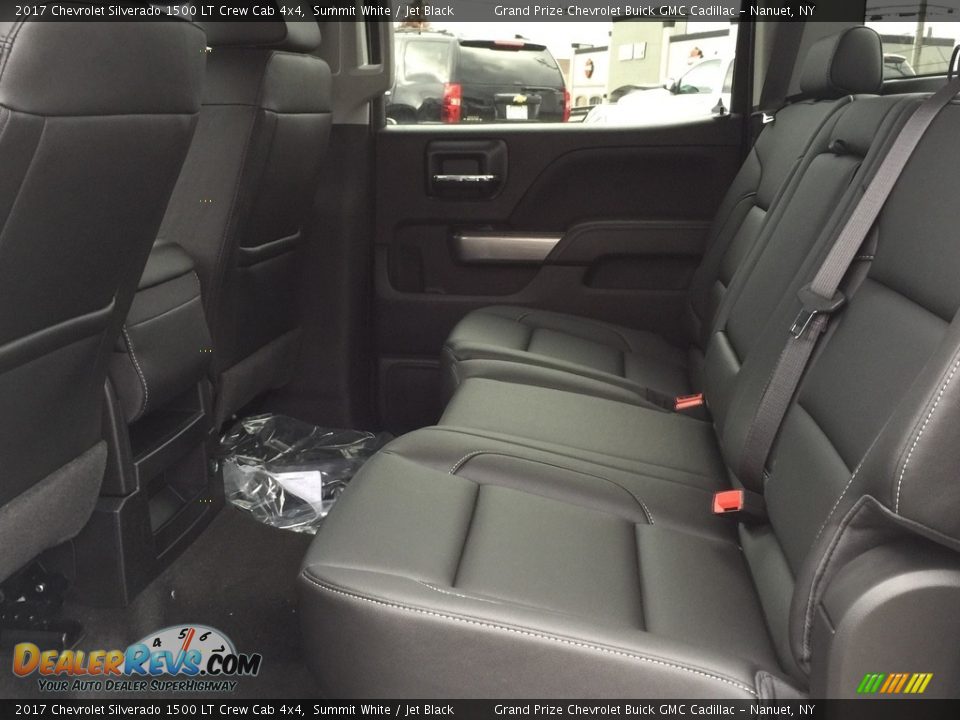 2017 Chevrolet Silverado 1500 LT Crew Cab 4x4 Summit White / Jet Black Photo #7