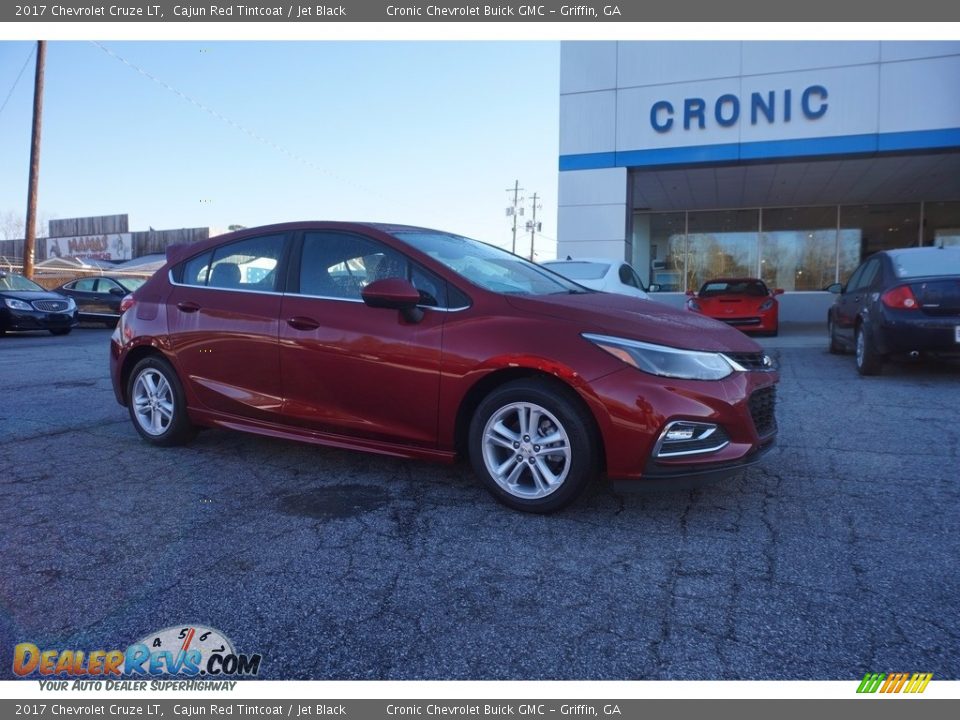 2017 Chevrolet Cruze LT Cajun Red Tintcoat / Jet Black Photo #1