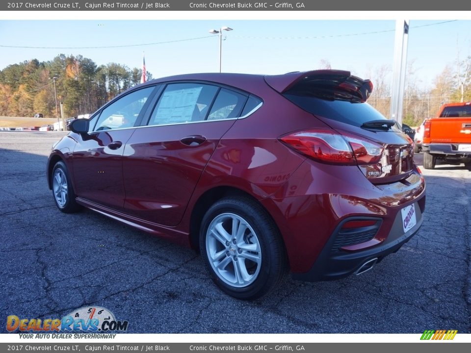 2017 Chevrolet Cruze LT Cajun Red Tintcoat / Jet Black Photo #5
