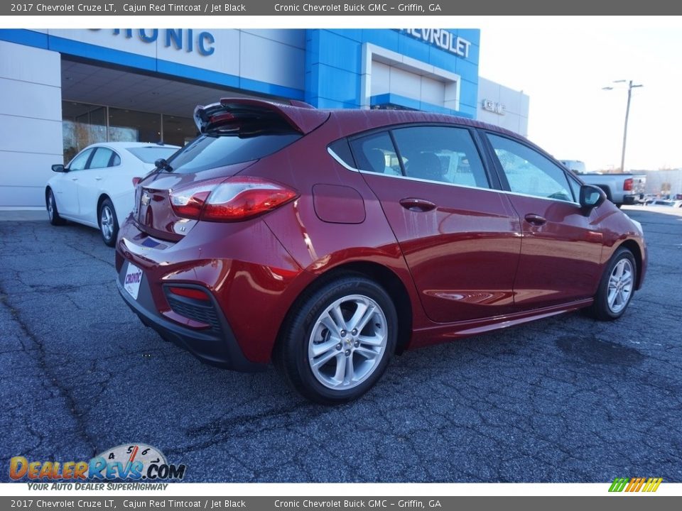 2017 Chevrolet Cruze LT Cajun Red Tintcoat / Jet Black Photo #7