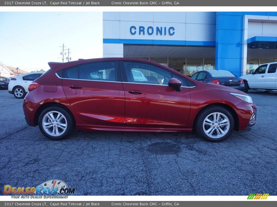 2017 Chevrolet Cruze LT Cajun Red Tintcoat / Jet Black Photo #8