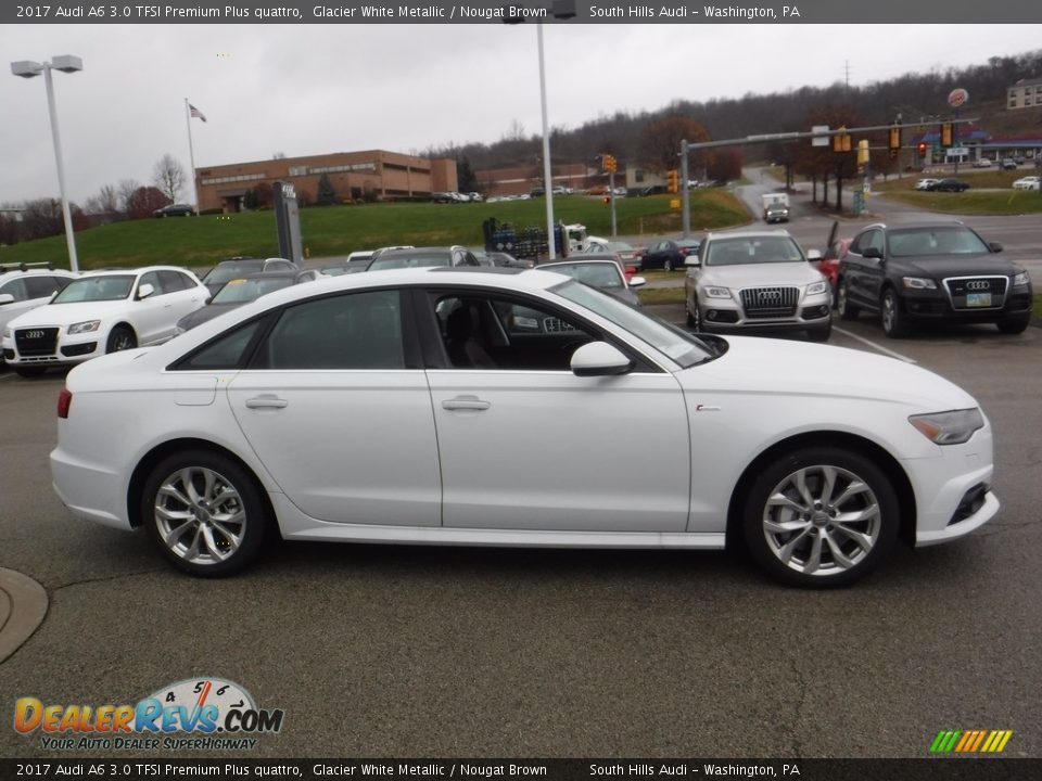 Glacier White Metallic 2017 Audi A6 3.0 TFSI Premium Plus quattro Photo #8