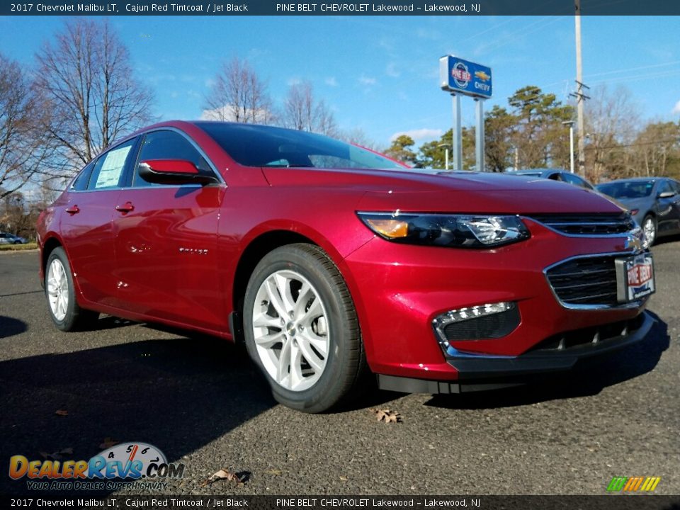 2017 Chevrolet Malibu LT Cajun Red Tintcoat / Jet Black Photo #1