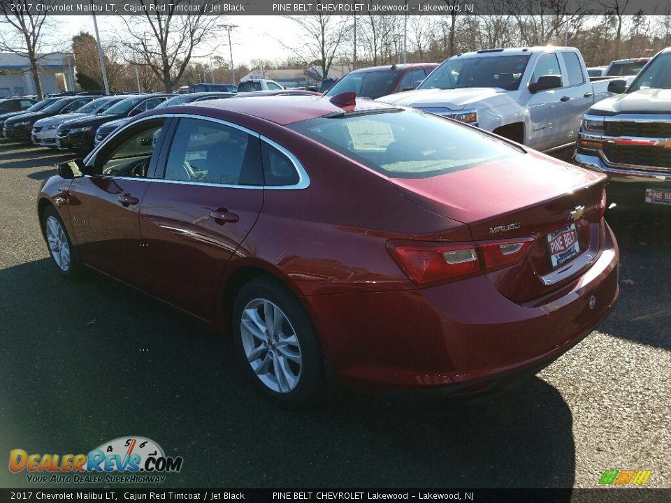 2017 Chevrolet Malibu LT Cajun Red Tintcoat / Jet Black Photo #4