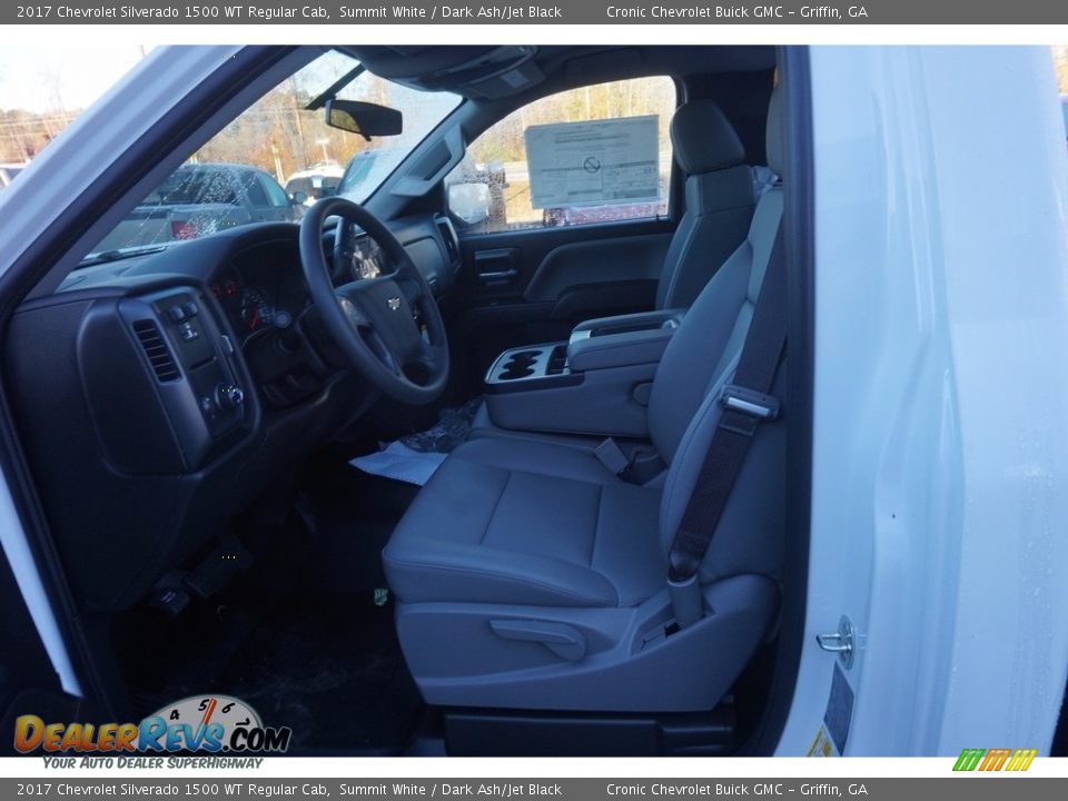 2017 Chevrolet Silverado 1500 WT Regular Cab Summit White / Dark Ash/Jet Black Photo #8