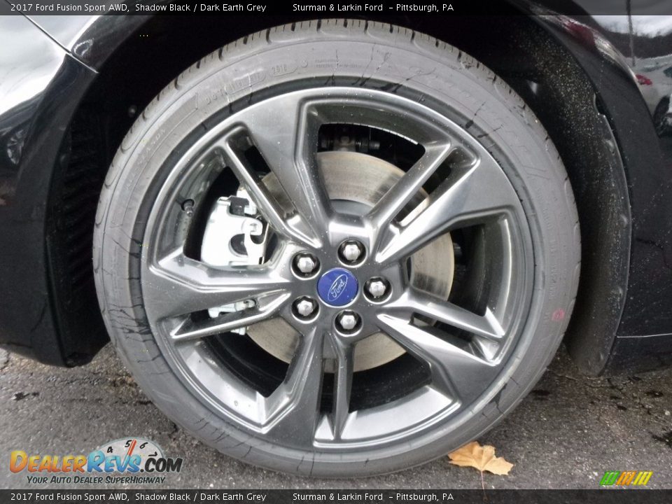 2017 Ford Fusion Sport AWD Wheel Photo #6