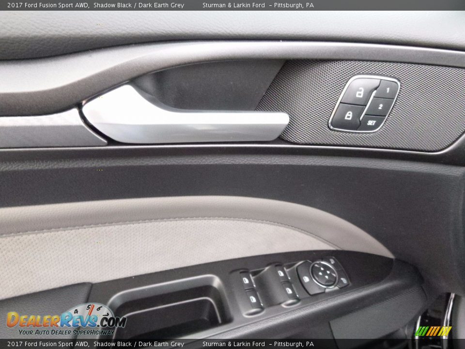 Door Panel of 2017 Ford Fusion Sport AWD Photo #10