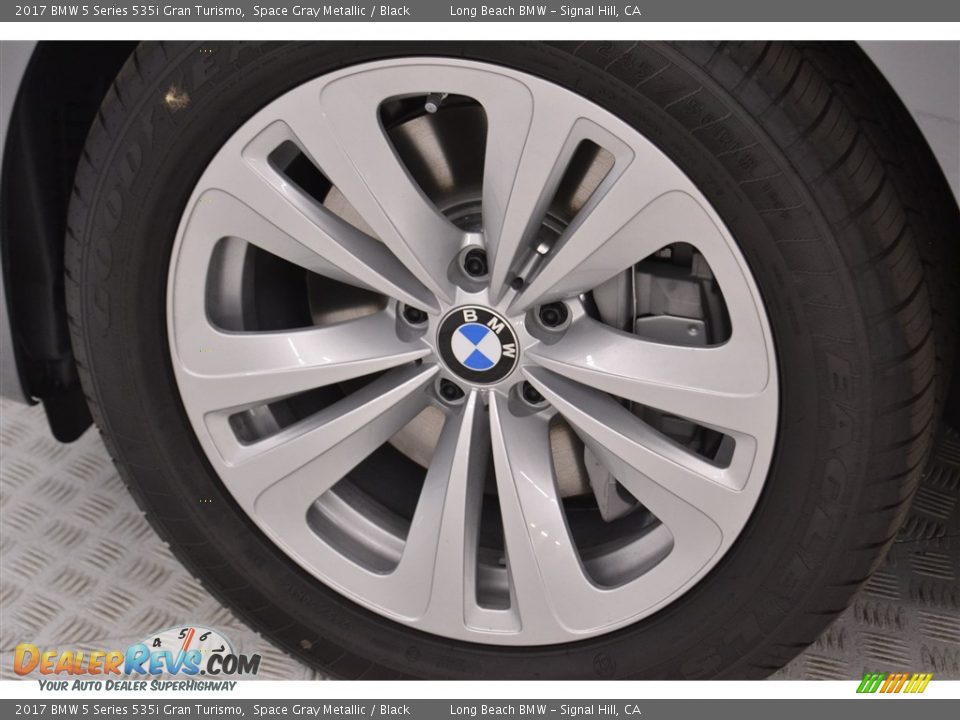 2017 BMW 5 Series 535i Gran Turismo Space Gray Metallic / Black Photo #6