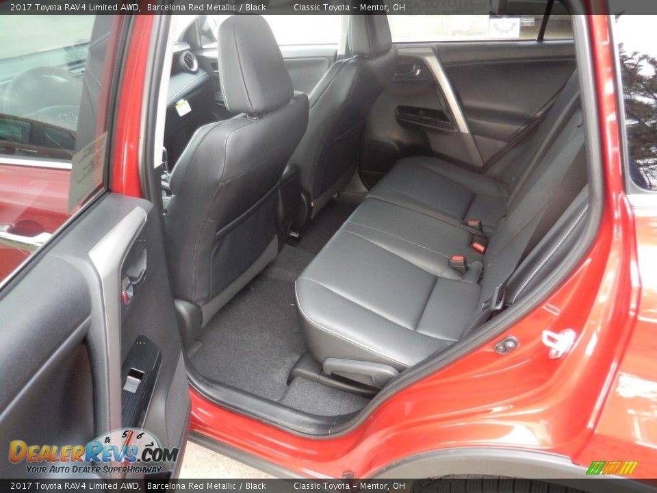 2017 Toyota RAV4 Limited AWD Barcelona Red Metallic / Black Photo #5
