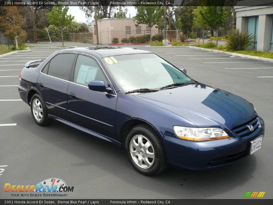 2001 Honda Accord EX Sedan Eternal Blue Pearl / Lapis Photo #1