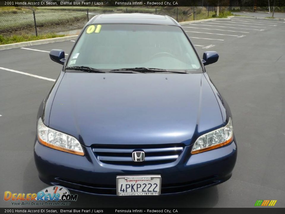 2001 Honda Accord EX Sedan Eternal Blue Pearl / Lapis Photo #2