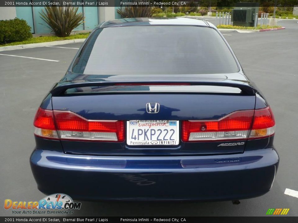 2001 Honda Accord EX Sedan Eternal Blue Pearl / Lapis Photo #5