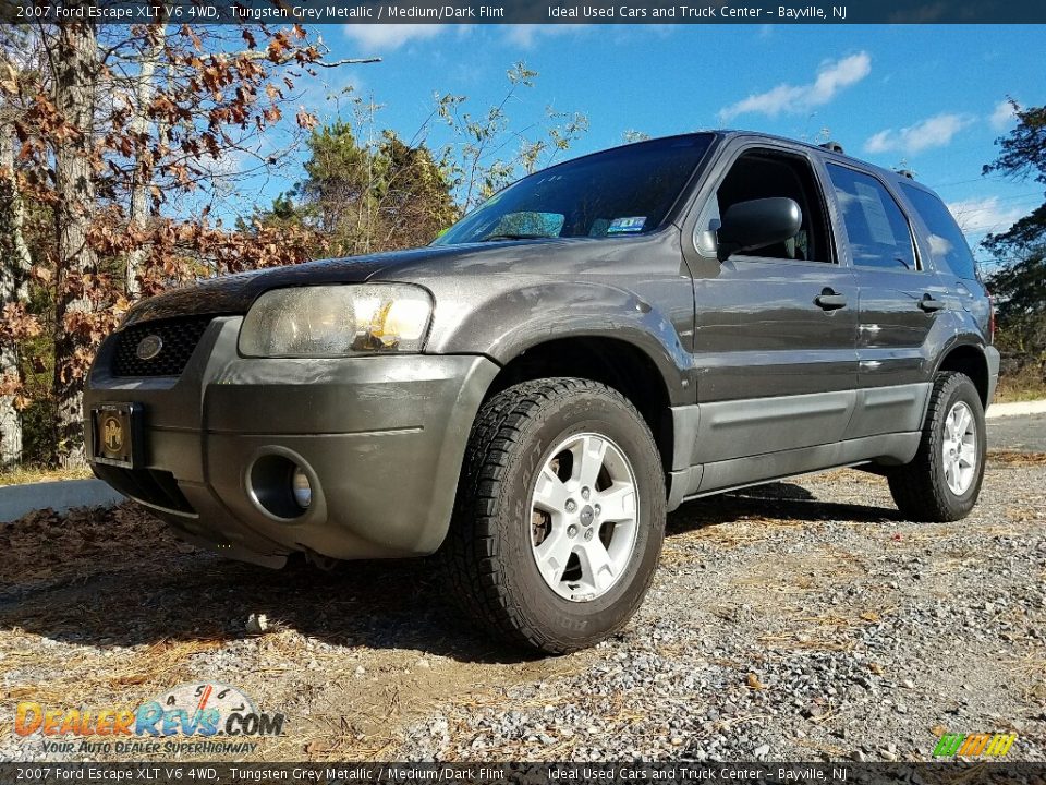 2007 Ford Escape XLT V6 4WD Tungsten Grey Metallic / Medium/Dark Flint Photo #1