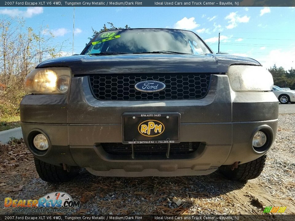 2007 Ford Escape XLT V6 4WD Tungsten Grey Metallic / Medium/Dark Flint Photo #2