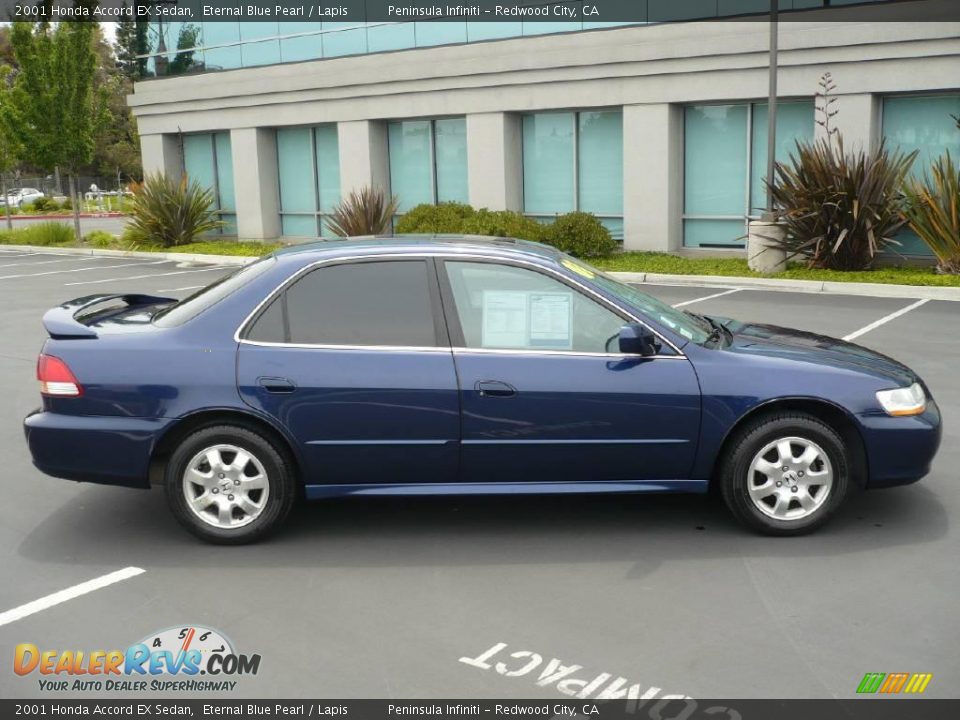 2001 Honda Accord EX Sedan Eternal Blue Pearl / Lapis Photo #7