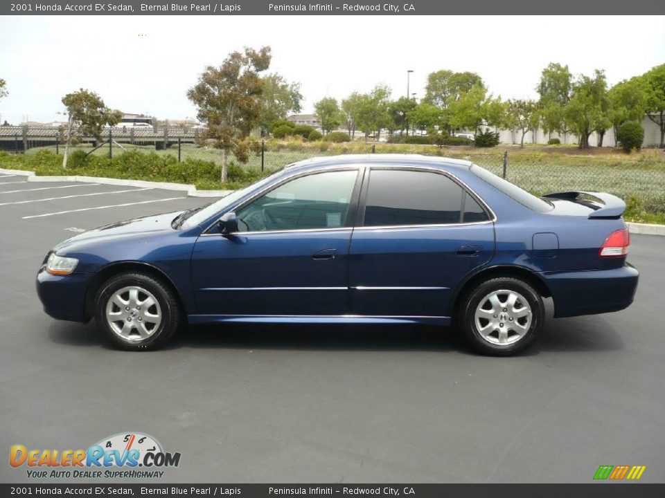 2001 Honda Accord EX Sedan Eternal Blue Pearl / Lapis Photo #8