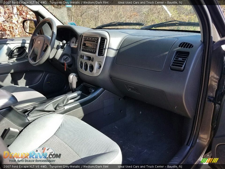 2007 Ford Escape XLT V6 4WD Tungsten Grey Metallic / Medium/Dark Flint Photo #9