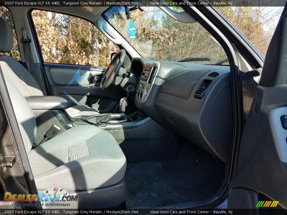 2007 Ford Escape XLT V6 4WD Tungsten Grey Metallic / Medium/Dark Flint Photo #10