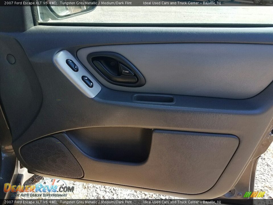 2007 Ford Escape XLT V6 4WD Tungsten Grey Metallic / Medium/Dark Flint Photo #12