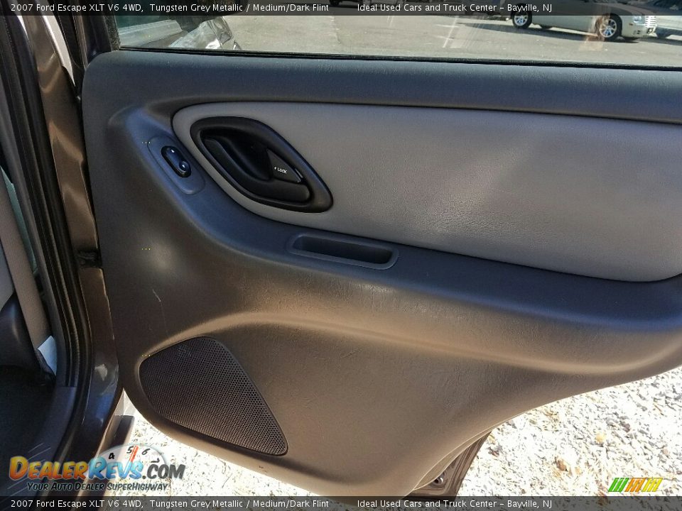 2007 Ford Escape XLT V6 4WD Tungsten Grey Metallic / Medium/Dark Flint Photo #13