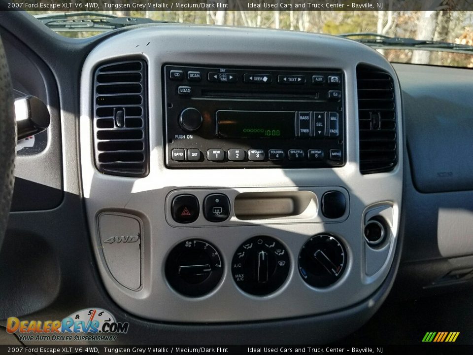 2007 Ford Escape XLT V6 4WD Tungsten Grey Metallic / Medium/Dark Flint Photo #14