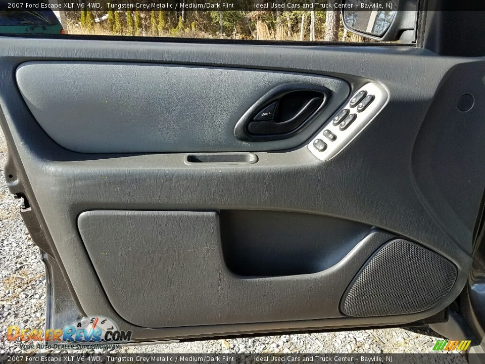 2007 Ford Escape XLT V6 4WD Tungsten Grey Metallic / Medium/Dark Flint Photo #21