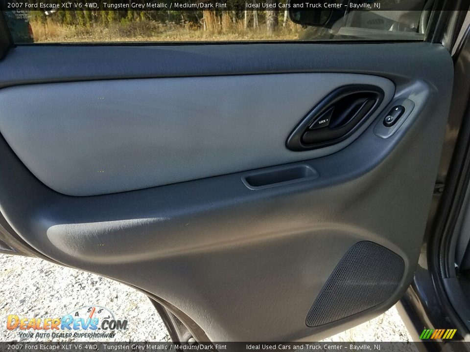 2007 Ford Escape XLT V6 4WD Tungsten Grey Metallic / Medium/Dark Flint Photo #23