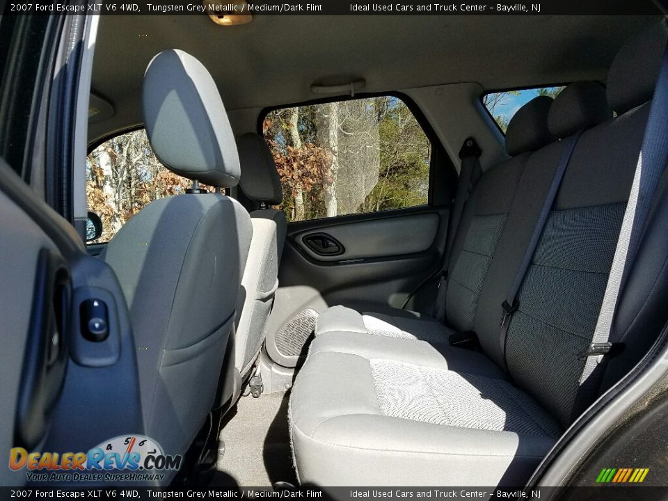 2007 Ford Escape XLT V6 4WD Tungsten Grey Metallic / Medium/Dark Flint Photo #24