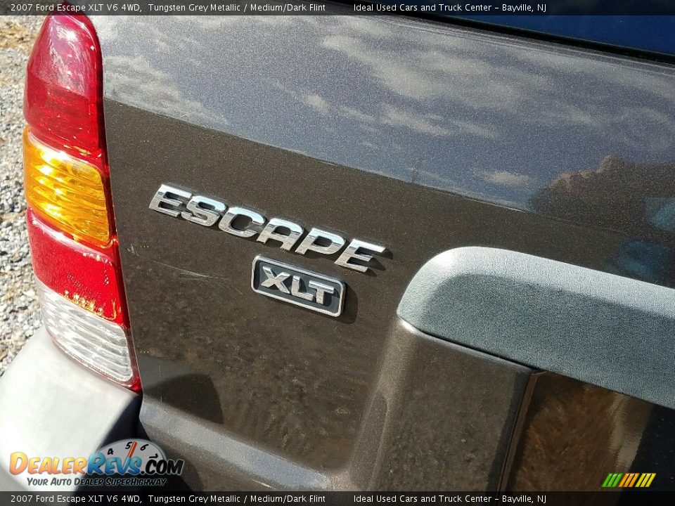 2007 Ford Escape XLT V6 4WD Tungsten Grey Metallic / Medium/Dark Flint Photo #25