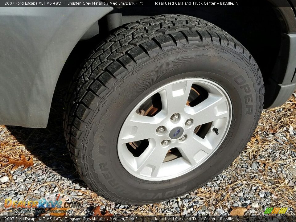 2007 Ford Escape XLT V6 4WD Tungsten Grey Metallic / Medium/Dark Flint Photo #28