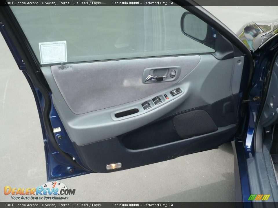 2001 Honda Accord EX Sedan Eternal Blue Pearl / Lapis Photo #13