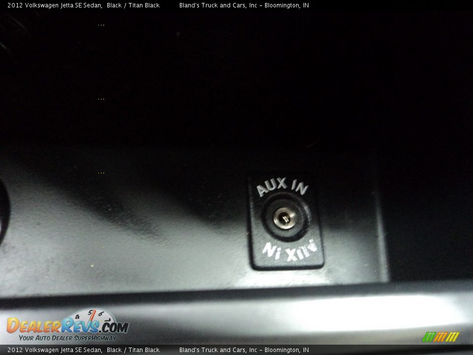2012 Volkswagen Jetta SE Sedan Black / Titan Black Photo #16