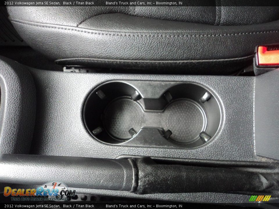 2012 Volkswagen Jetta SE Sedan Black / Titan Black Photo #18