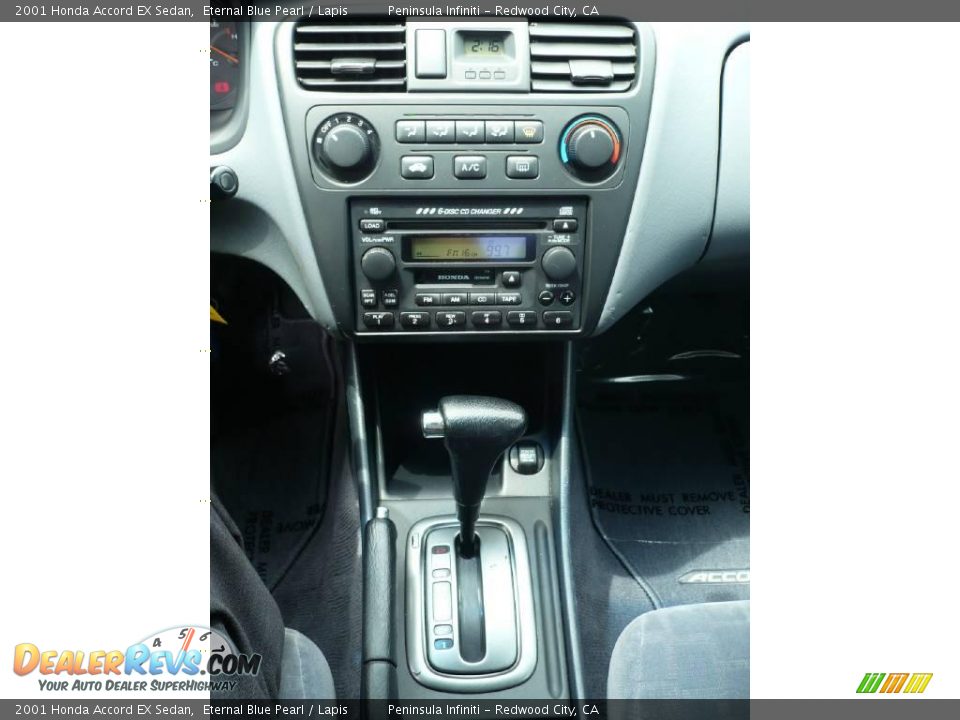 2001 Honda Accord EX Sedan Eternal Blue Pearl / Lapis Photo #22