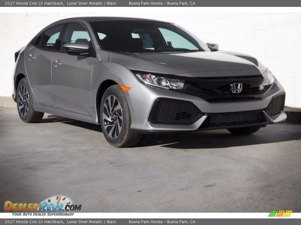 Front 3/4 View of 2017 Honda Civic LX Hatchback Photo #1