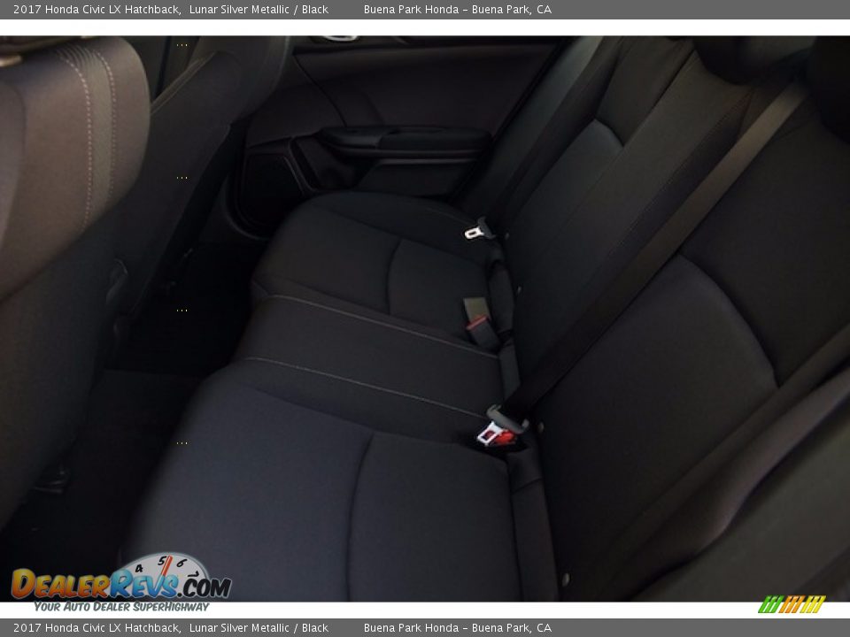 Rear Seat of 2017 Honda Civic LX Hatchback Photo #10