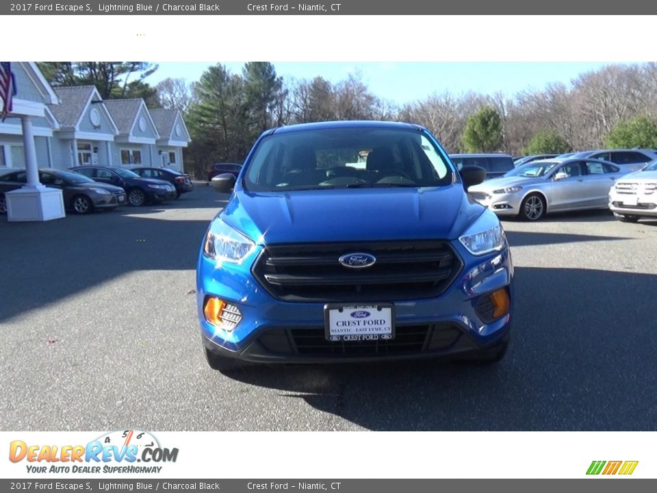 2017 Ford Escape S Lightning Blue / Charcoal Black Photo #2