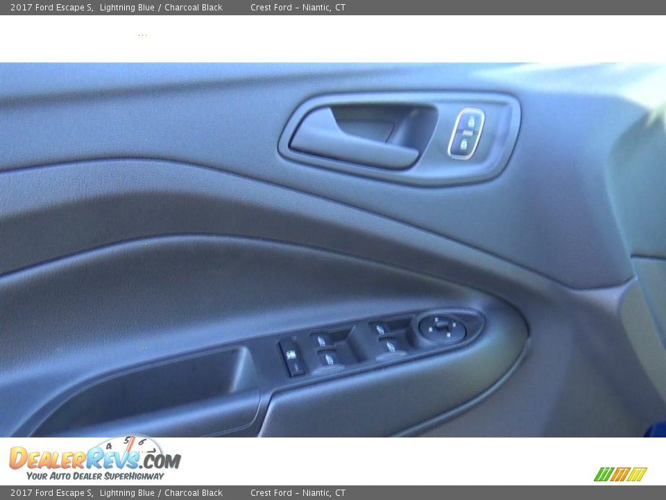 2017 Ford Escape S Lightning Blue / Charcoal Black Photo #12