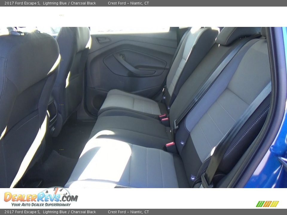 2017 Ford Escape S Lightning Blue / Charcoal Black Photo #17