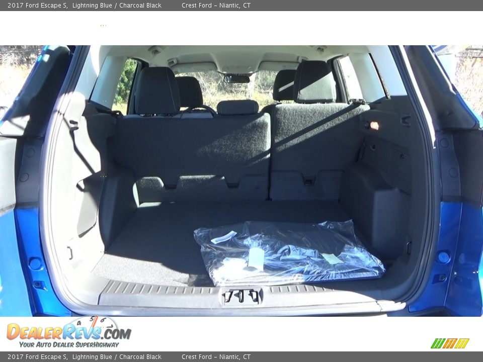 2017 Ford Escape S Lightning Blue / Charcoal Black Photo #20