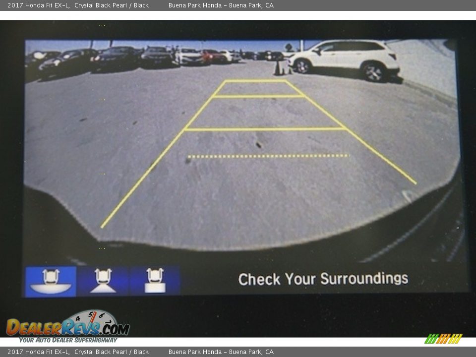 2017 Honda Fit EX-L Crystal Black Pearl / Black Photo #5