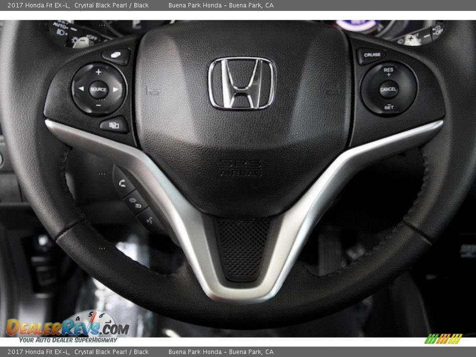 2017 Honda Fit EX-L Steering Wheel Photo #10