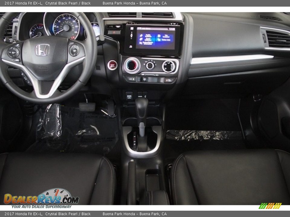 Dashboard of 2017 Honda Fit EX-L Photo #13