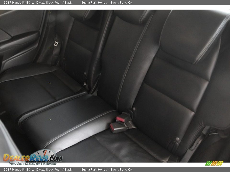 2017 Honda Fit EX-L Crystal Black Pearl / Black Photo #15