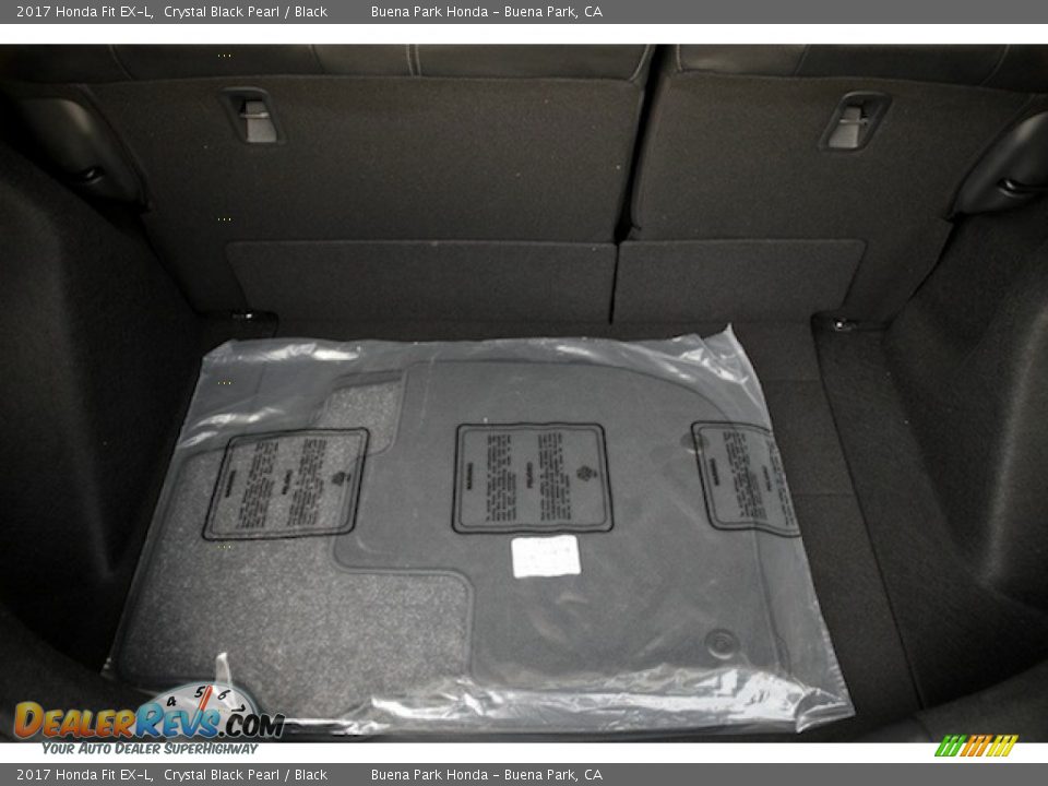 2017 Honda Fit EX-L Crystal Black Pearl / Black Photo #16